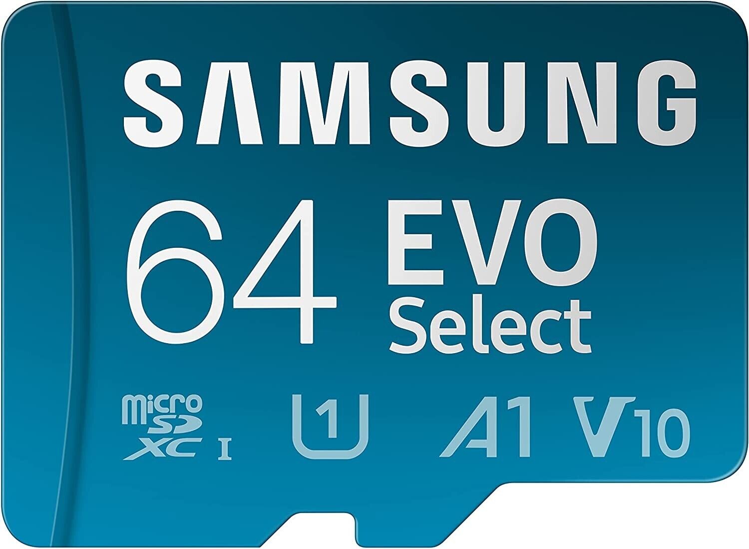 Samsung EVO Select microSD Speicherkarte 64GB bis 256GB, UHS-I U3, Full HD, max. 130MB/s